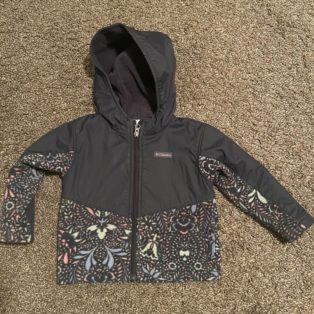 Toddler girls Columbia jacket, 18-24month